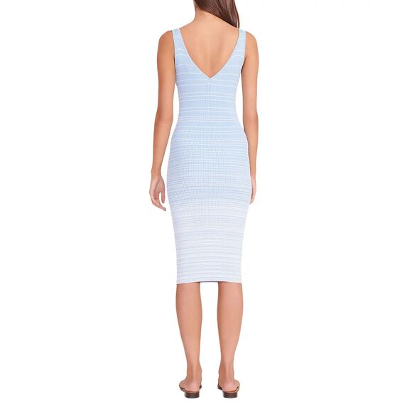 Staud Dana Rib Knit Midi Dress - Picture 5 of 13